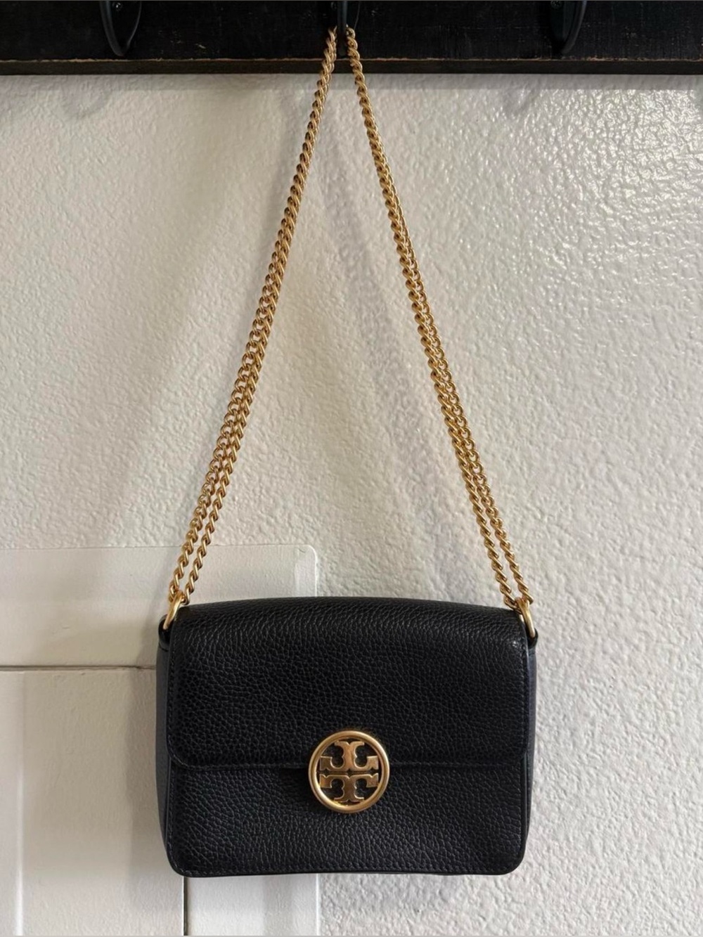 Authentic Black Tory Burch Crossbody